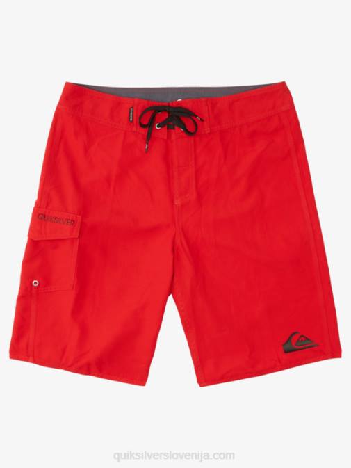 Quiksilver PJ4H1543 moški quik rdeče dnevne 21 hlače za desko