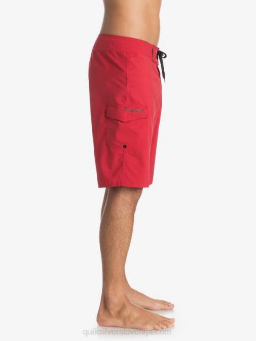 Quiksilver PJ4H1543 moški quik rdeče dnevne 21 hlače za desko