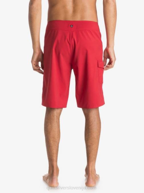 Quiksilver PJ4H1543 moški quik rdeče dnevne 21 hlače za desko