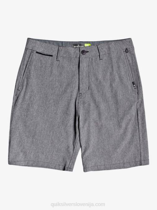 Quiksilver PJ4H1585 moški Črna hibridne kratke hlače union heather amphibian 20