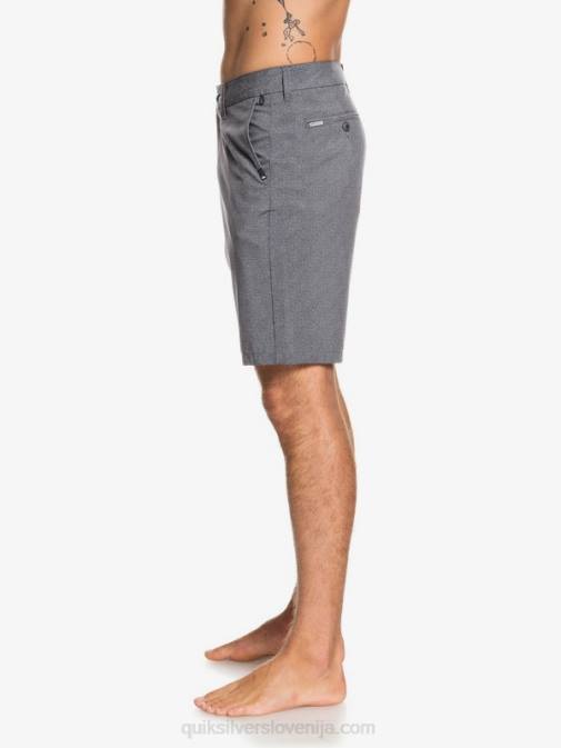 Quiksilver PJ4H1585 moški Črna hibridne kratke hlače union heather amphibian 20