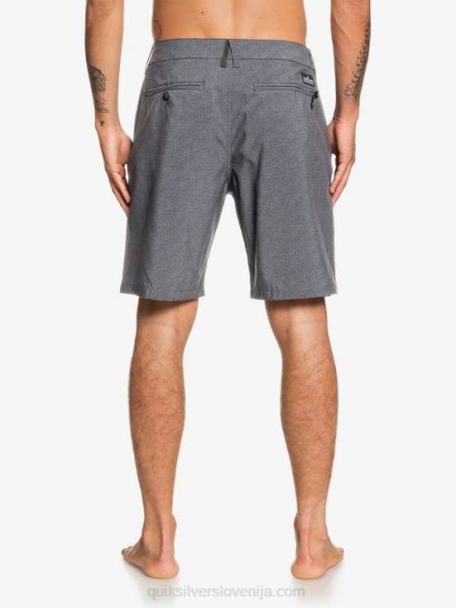 Quiksilver PJ4H1585 moški Črna hibridne kratke hlače union heather amphibian 20