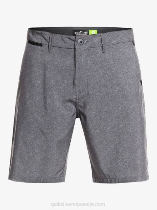 Quiksilver PJ4H1585 moški Črna hibridne kratke hlače union heather amphibian 20