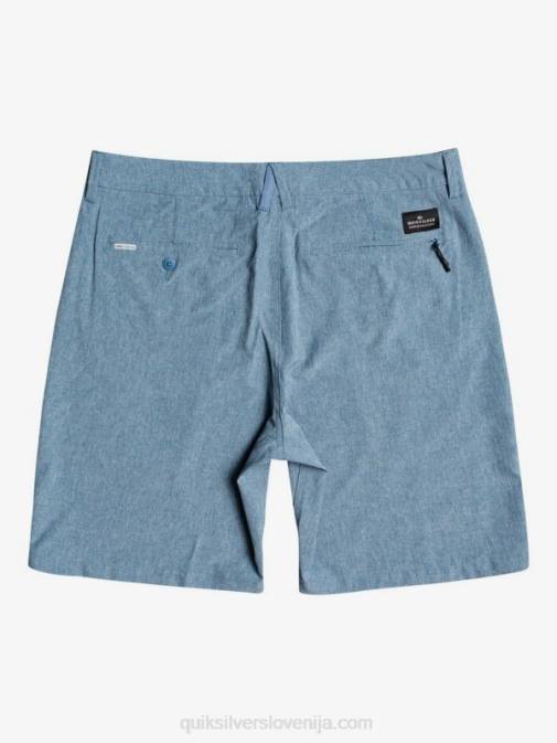 Quiksilver PJ4H1586 moški kapitani modri hibridne kratke hlače union heather amphibian 20