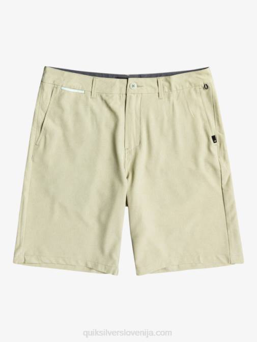 Quiksilver PJ4H1587 moški puščavski žajbelj hibridne kratke hlače union heather amphibian 20