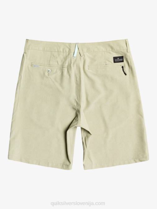 Quiksilver PJ4H1587 moški puščavski žajbelj hibridne kratke hlače union heather amphibian 20