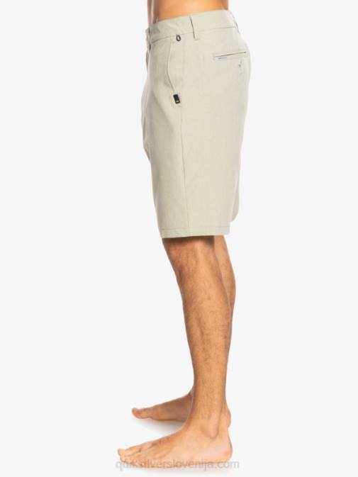 Quiksilver PJ4H1587 moški puščavski žajbelj hibridne kratke hlače union heather amphibian 20