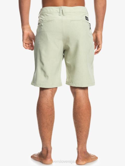 Quiksilver PJ4H1587 moški puščavski žajbelj hibridne kratke hlače union heather amphibian 20