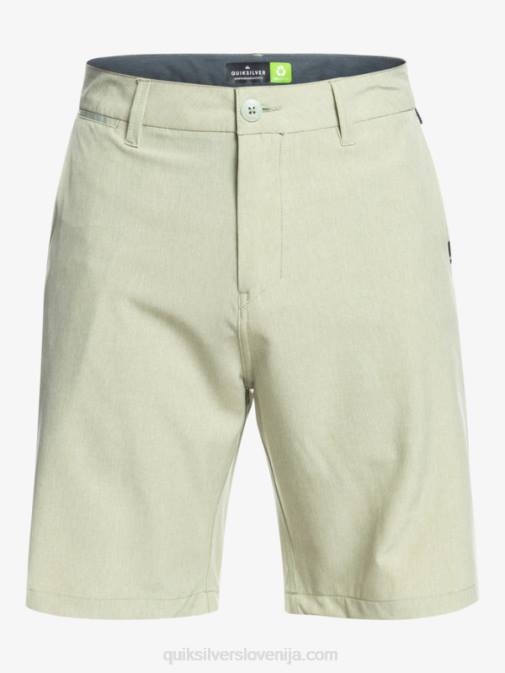 Quiksilver PJ4H1587 moški puščavski žajbelj hibridne kratke hlače union heather amphibian 20