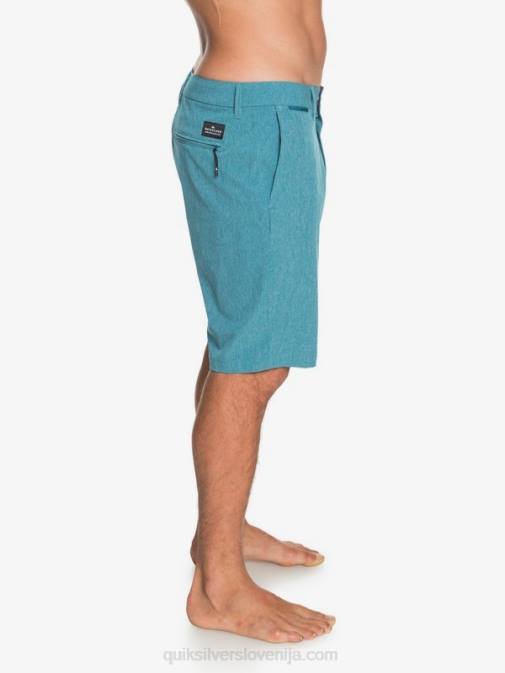 Quiksilver PJ4H1588 moški modra korala hibridne kratke hlače union heather amphibian 20