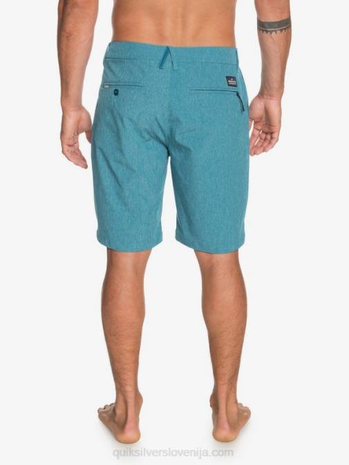 Quiksilver PJ4H1588 moški modra korala hibridne kratke hlače union heather amphibian 20