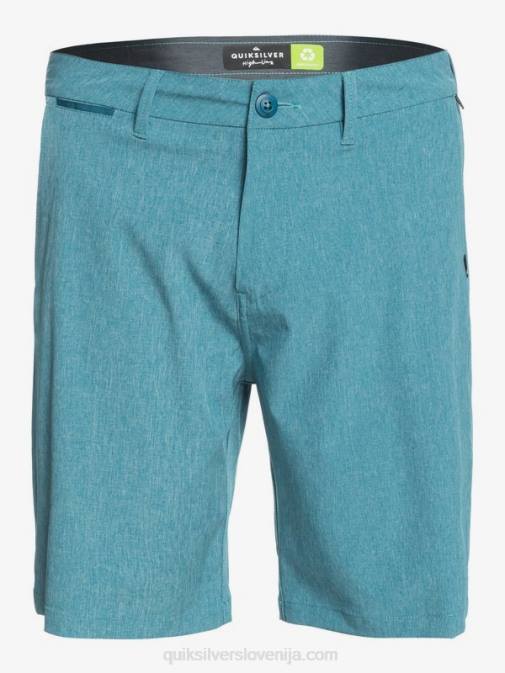Quiksilver PJ4H1588 moški modra korala hibridne kratke hlače union heather amphibian 20