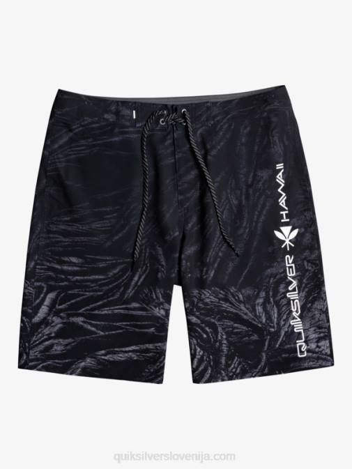 Quiksilver PJ4H1608 moški Črna surfsilk hawaii homegrown faded 20 boardshorts