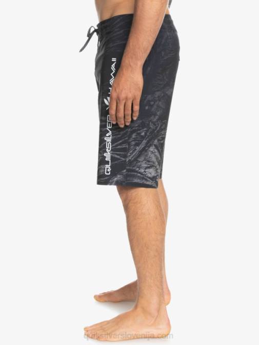 Quiksilver PJ4H1608 moški Črna surfsilk hawaii homegrown faded 20 boardshorts