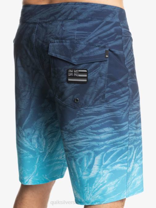 Quiksilver PJ4H1609 moški insignija modra surfsilk hawaii homegrown faded 20 boardshorts