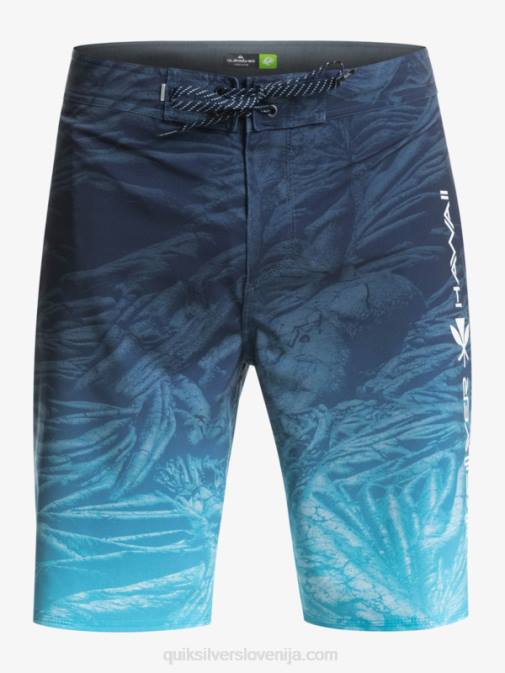 Quiksilver PJ4H1609 moški insignija modra surfsilk hawaii homegrown faded 20 boardshorts