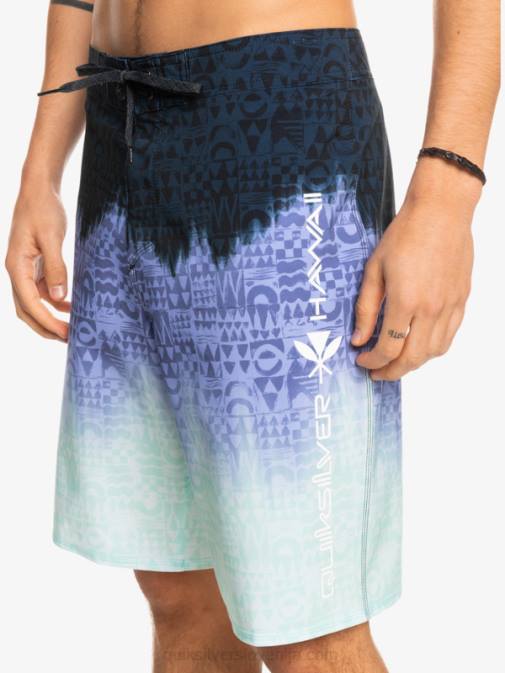Quiksilver PJ4H1611 moški jacaranda surfsilk hawaii homegrown faded 20 boardshorts
