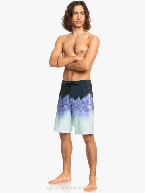 Quiksilver PJ4H1611 moški jacaranda surfsilk hawaii homegrown faded 20 boardshorts