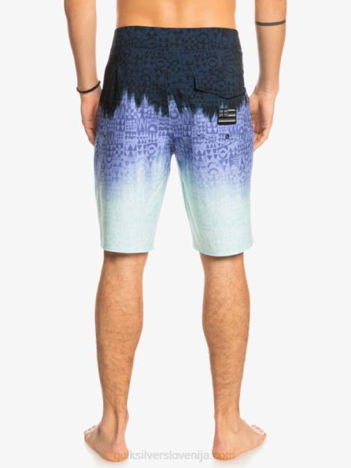 Quiksilver PJ4H1611 moški jacaranda surfsilk hawaii homegrown faded 20 boardshorts