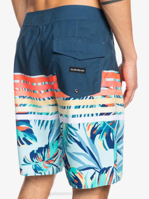 Quiksilver PJ4H1616 moški insignija modra kratke hlače za na plažo za vsak dan swell vision 20