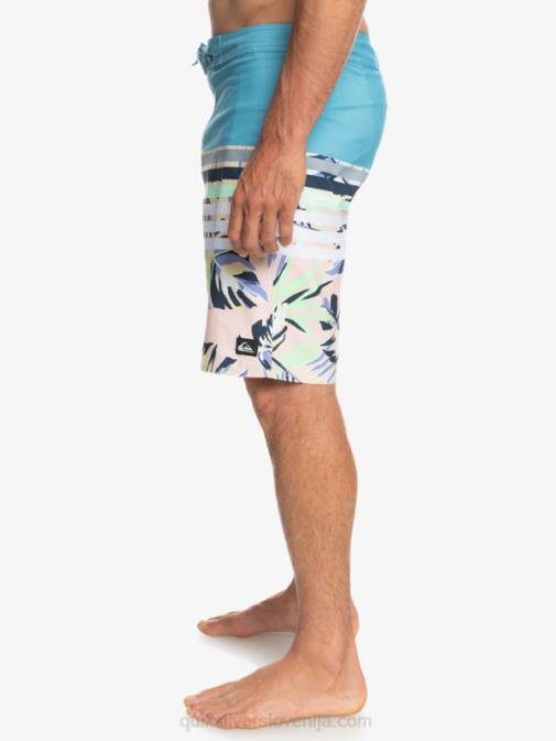 Quiksilver PJ4H1617 moški delph modra kratke hlače za na plažo za vsak dan swell vision 20