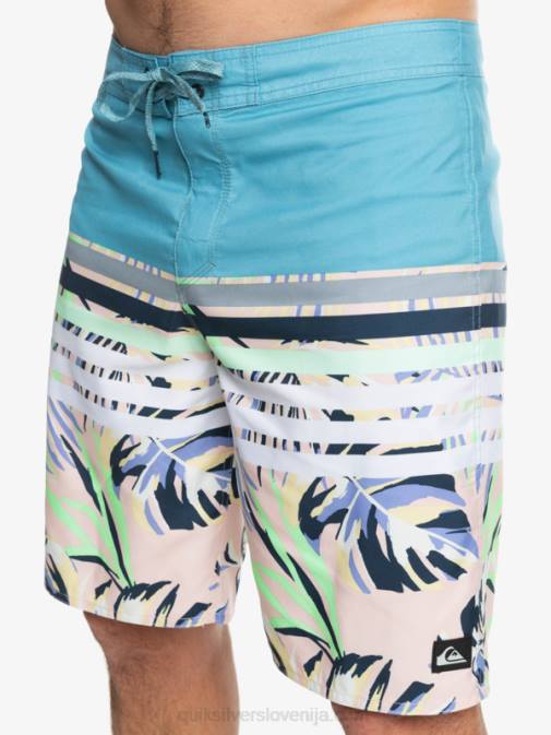 Quiksilver PJ4H1617 moški delph modra kratke hlače za na plažo za vsak dan swell vision 20