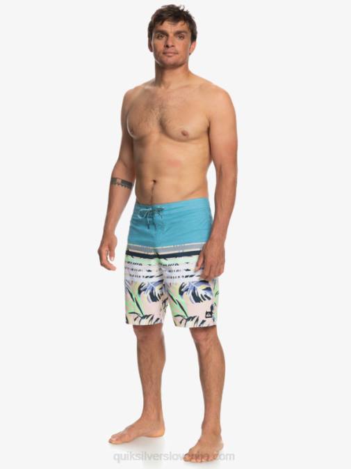 Quiksilver PJ4H1617 moški delph modra kratke hlače za na plažo za vsak dan swell vision 20