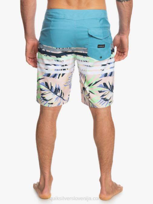 Quiksilver PJ4H1617 moški delph modra kratke hlače za na plažo za vsak dan swell vision 20