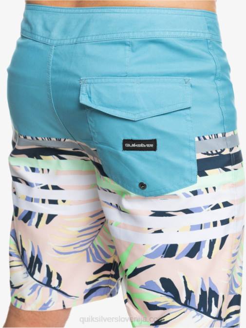 Quiksilver PJ4H1617 moški delph modra kratke hlače za na plažo za vsak dan swell vision 20