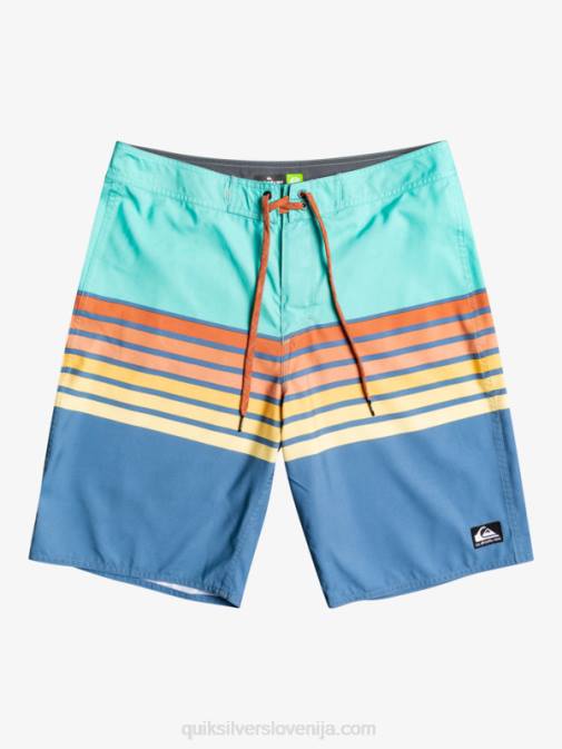 Quiksilver PJ4H1619 moški bazen modra kratke hlače za na plažo za vsak dan swell vision 20