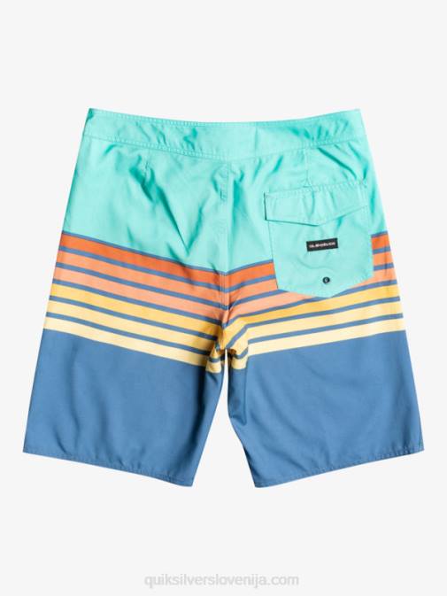 Quiksilver PJ4H1619 moški bazen modra kratke hlače za na plažo za vsak dan swell vision 20