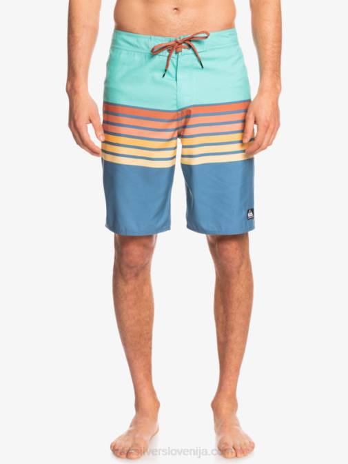 Quiksilver PJ4H1619 moški bazen modra kratke hlače za na plažo za vsak dan swell vision 20