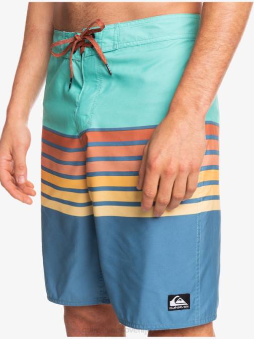 Quiksilver PJ4H1619 moški bazen modra kratke hlače za na plažo za vsak dan swell vision 20
