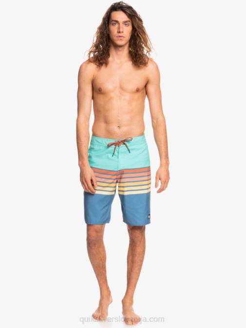 Quiksilver PJ4H1619 moški bazen modra kratke hlače za na plažo za vsak dan swell vision 20