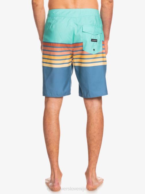 Quiksilver PJ4H1619 moški bazen modra kratke hlače za na plažo za vsak dan swell vision 20