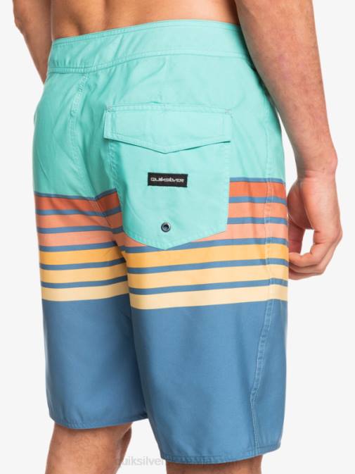 Quiksilver PJ4H1619 moški bazen modra kratke hlače za na plažo za vsak dan swell vision 20