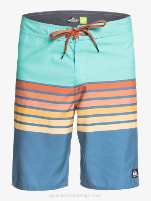 Quiksilver PJ4H1619 moški bazen modra kratke hlače za na plažo za vsak dan swell vision 20
