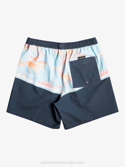 Quiksilver PJ4H1636 moški polnočna mornarica divizija surfsilk 17 volejev