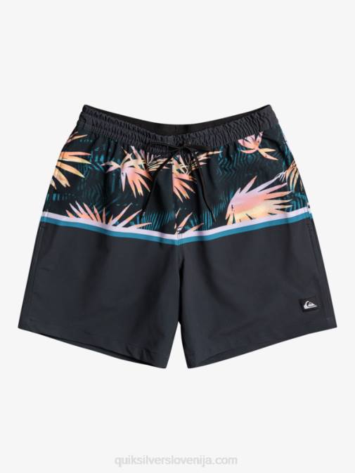 Quiksilver PJ4H1637 moški Črna divizija surfsilk 17 volejev