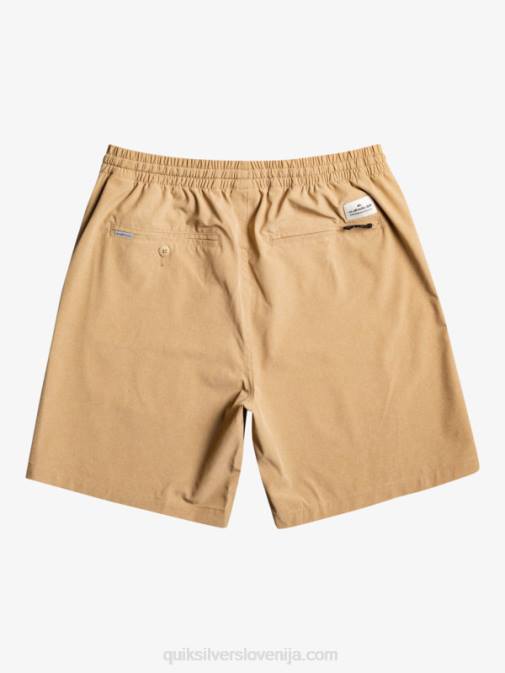 Quiksilver PJ4H1663 moški plage elastične kratke hlače heather amphibian 18 hybrid