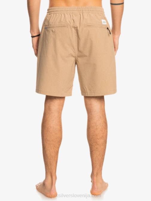 Quiksilver PJ4H1663 moški plage elastične kratke hlače heather amphibian 18 hybrid