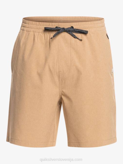 Quiksilver PJ4H1663 moški plage elastične kratke hlače heather amphibian 18 hybrid