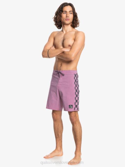 Quiksilver PJ4H1669 moški prašna orhideja Hempstretch original arch washed 18 boardshorts