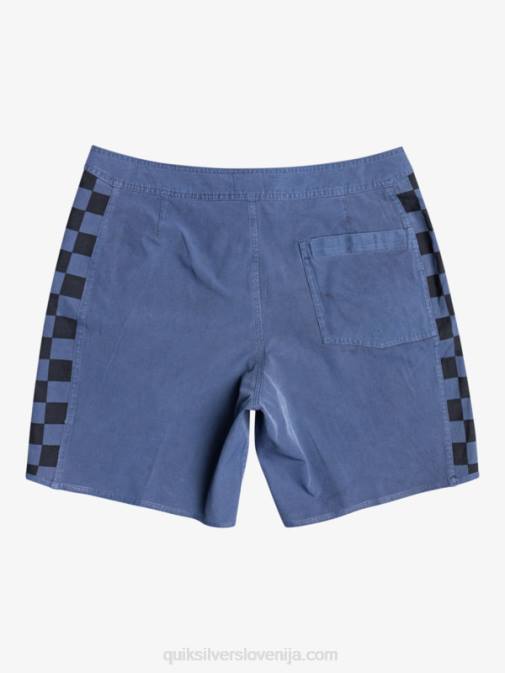 Quiksilver PJ4H1670 moški mornarsko modri blazer Hempstretch original arch washed 18 boardshorts