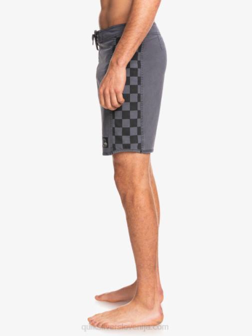 Quiksilver PJ4H1671 moški Črna Hempstretch original arch washed 18 boardshorts