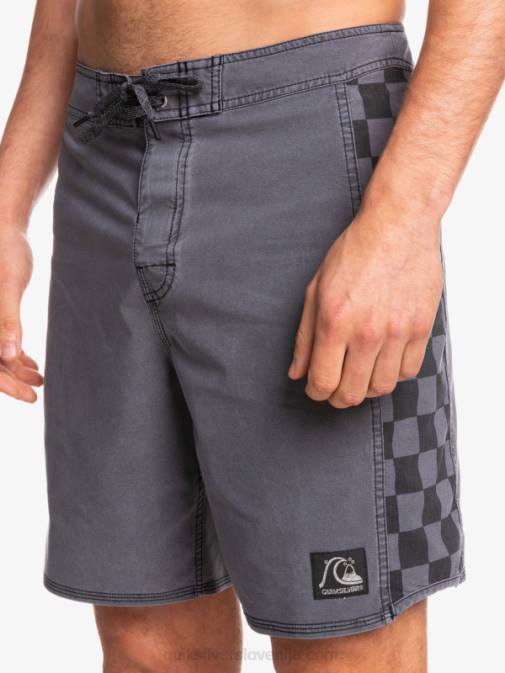 Quiksilver PJ4H1671 moški Črna Hempstretch original arch washed 18 boardshorts