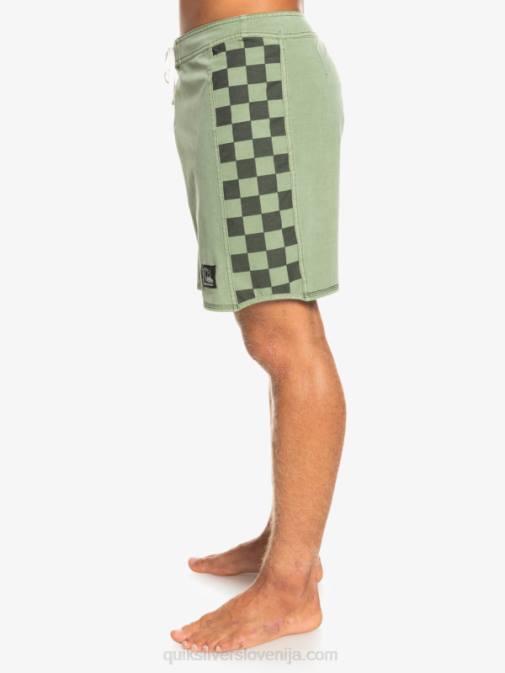 Quiksilver PJ4H1672 moški timijan Hempstretch original arch washed 18 boardshorts