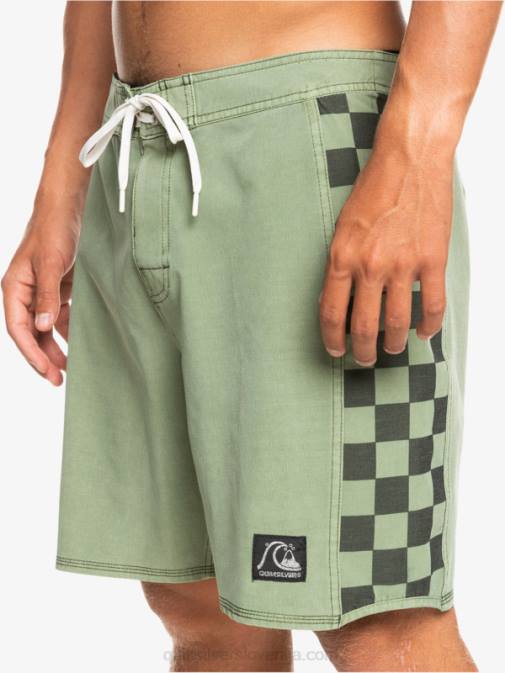 Quiksilver PJ4H1672 moški timijan Hempstretch original arch washed 18 boardshorts