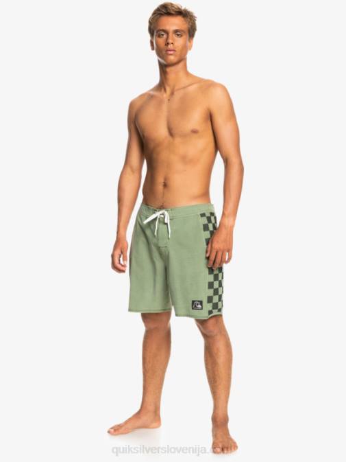 Quiksilver PJ4H1672 moški timijan Hempstretch original arch washed 18 boardshorts