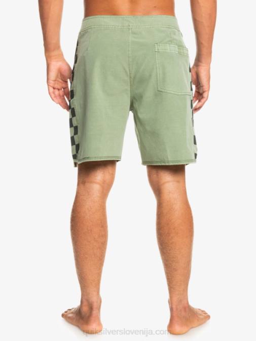 Quiksilver PJ4H1672 moški timijan Hempstretch original arch washed 18 boardshorts